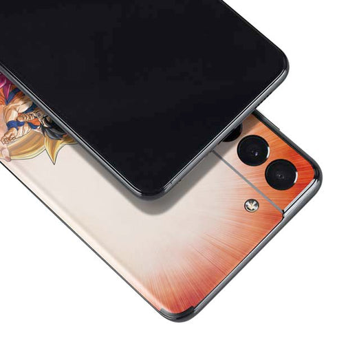 Dragon Ball Super Goku Evolution Galaxy S21 Plus 5G Skin